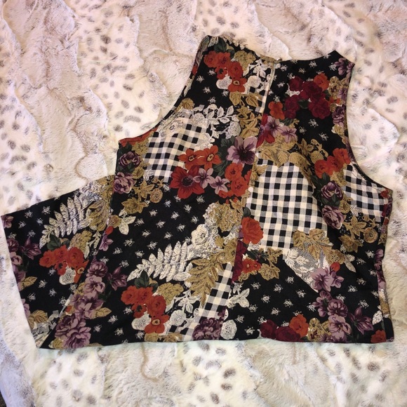 California Edge Vintage Floral Mini Sundress 90’s - Picture 3 of 4